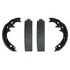 PAB152 by WAGNER - ThermoQuiet Drum Brake Shoe Set