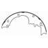 PAB246R by WAGNER - Wagner ThermoQuiet PAB246R Drum Brake Shoe Set