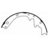 PAB264 by WAGNER - BRAKE SHOE SET