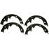 PAB280R by WAGNER - Wagner ThermoQuiet PAB280R Drum Brake Shoe Set