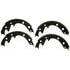 PAB301R by WAGNER - Wagner ThermoQuiet PAB301R Drum Brake Shoe Set