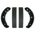 PAB315 by WAGNER - Wagner ThermoQuiet PAB315 Drum Brake Shoe Set