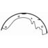 PAB326 by WAGNER - Wagner ThermoQuiet PAB326 Drum Brake Shoe Set