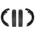 PAB326 by WAGNER - Wagner ThermoQuiet PAB326 Drum Brake Shoe Set