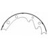 Wagner PAB352 Drum Brake Shoe BRAKE SHOE SET