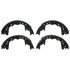 PAB358AR by WAGNER - Wagner ThermoQuiet PAB358AR Drum Brake Shoe Set