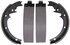 PAB366R by WAGNER - Wagner ThermoQuiet PAB366R Drum Brake Shoe Set