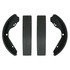 PAB392 by WAGNER - Wagner ThermoQuiet PAB392 Drum Brake Shoe Set