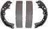 PAB505 by WAGNER - Wagner ThermoQuiet PAB505 Drum Brake Shoe Set