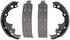 PAB514R by WAGNER - Wagner ThermoQuiet PAB514R Drum Brake Shoe Set