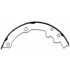 Wagner PAB521 Drum Brake Shoe ThermoQuiet Drum Brake Shoe Set