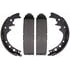 PAB523 by WAGNER - Wagner ThermoQuiet PAB523 Drum Brake Shoe Set