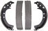 PAB528 by WAGNER - Wagner ThermoQuiet PAB528 Drum Brake Shoe Set