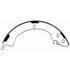 PAB524 by WAGNER - Wagner ThermoQuiet PAB524 Drum Brake Shoe Set