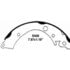 PAB545 by WAGNER - Wagner ThermoQuiet PAB545 Drum Brake Shoe Set