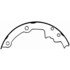 PAB552R by WAGNER - Wagner ThermoQuiet PAB552R Drum Brake Shoe Set