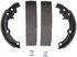 PAB552R by WAGNER - Wagner ThermoQuiet PAB552R Drum Brake Shoe Set