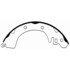 Wagner PAB560 Drum Brake Shoe Wagner ThermoQuiet PAB560 Drum Brake Shoe Set
