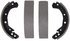 PAB564R by WAGNER - Wagner ThermoQuiet PAB564R Drum Brake Shoe Set