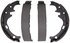 PAB571 by WAGNER - Wagner ThermoQuiet PAB571 Drum Brake Shoe Set