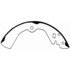 PAB575 by WAGNER - Wagner ThermoQuiet PAB575 Drum Brake Shoe Set