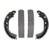 PAB589 by WAGNER - Wagner ThermoQuiet PAB589 Drum Brake Shoe Set