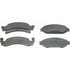 MX50 by WAGNER - Wagner ThermoQuiet MX50 Semi-Metallic Disc Brake Pad Set