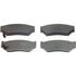MX556 by WAGNER - Wagner ThermoQuiet MX556 Semi-Metallic Disc Brake Pad Set
