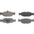 MX688 by WAGNER - Wagner ThermoQuiet MX688 Semi-Metallic Disc Brake Pad Set
