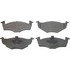 MX694 by WAGNER - Wagner ThermoQuiet MX694 Semi-Metallic Disc Brake Pad Set