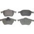 MX736 by WAGNER - Wagner ThermoQuiet MX736 Semi-Metallic Disc Brake Pad Set