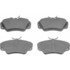 MX720 by WAGNER - Wagner ThermoQuiet MX720 Semi-Metallic Disc Brake Pad Set