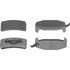 MX76 by WAGNER - Wagner ThermoQuiet MX76 Semi-Metallic Disc Brake Pad Set