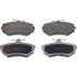 MX780 by WAGNER - Wagner ThermoQuiet MX780 Semi-Metallic Disc Brake Pad Set