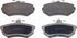 MX780 by WAGNER - Wagner ThermoQuiet MX780 Semi-Metallic Disc Brake Pad Set