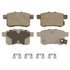 PD1336 by WAGNER - Wagner ThermoQuiet PD1336 Ceramic Disc Brake Pad Set