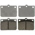 PD172 by WAGNER - Wagner ThermoQuiet PD172 Ceramic Disc Brake Pad Set