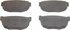 PD231 by WAGNER - Wagner ThermoQuiet PD231 Ceramic Disc Brake Pad Set