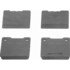 PD44 by WAGNER - Wagner ThermoQuiet PD44 Ceramic Disc Brake Pad Set