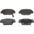 PD504 by WAGNER - Wagner ThermoQuiet PD504 Ceramic Disc Brake Pad Set