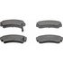 PD511 by WAGNER - Wagner ThermoQuiet PD511 Ceramic Disc Brake Pad Set
