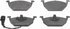 PD578 by WAGNER - Wagner ThermoQuiet PD578 Ceramic Disc Brake Pad Set