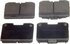 PD631 by WAGNER - Wagner ThermoQuiet PD631 Ceramic Disc Brake Pad Set