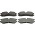 PD754 by WAGNER - Wagner ThermoQuiet PD754 Ceramic Disc Brake Pad Set