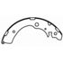 PAB627 by WAGNER - Wagner ThermoQuiet PAB627 Drum Brake Shoe Set