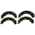 PAB629R by WAGNER - Wagner ThermoQuiet PAB629R Drum Brake Shoe Set