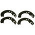 PAB636R by WAGNER - Wagner ThermoQuiet PAB636R Drum Brake Shoe Set