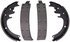 PAB655R by WAGNER - Wagner ThermoQuiet PAB655R Drum Brake Shoe Set