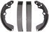 PAB667 by WAGNER - Wagner ThermoQuiet PAB667 Drum Brake Shoe Set
