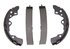 PAB721 by WAGNER - Wagner ThermoQuiet PAB721 Drum Brake Shoe Set
